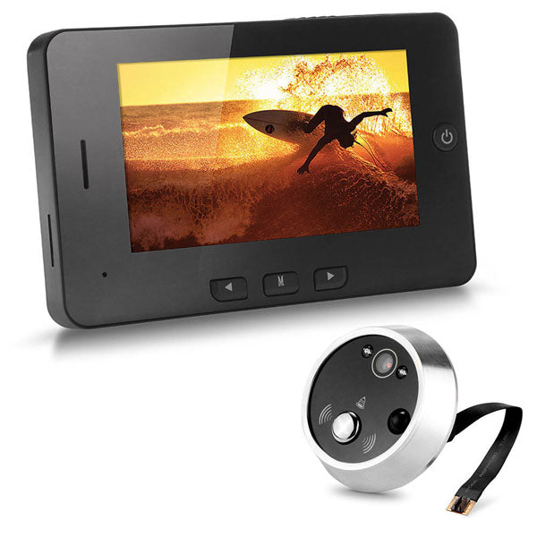 LCD Doorbell Peephole Viewer Home Safe Safety Door Security Camera Video Monitor