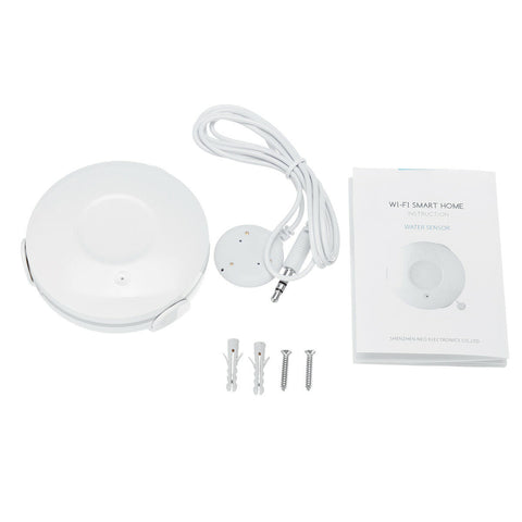 Smart WiFi Water Sensor Flood Leak Detector Alarm APP Alert Notification Water