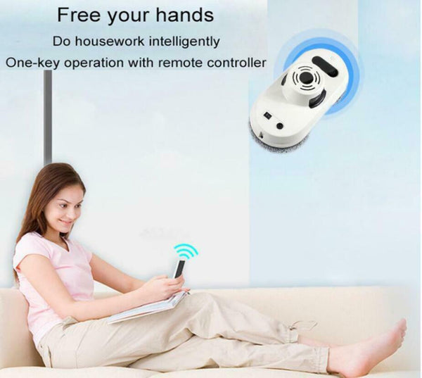 Remote Control Magnetic Electric Window Cleaner Robot Vacuum High Washing Glass