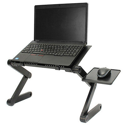 Portable Folding Laptop Table Adjustable Computer Notebook Stand Tabletop