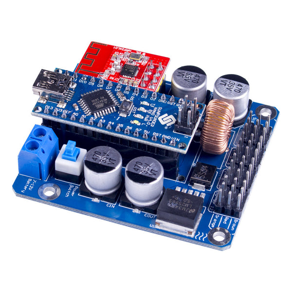 Remote Control Crawling Quadruped Wood Robot Learning Kit for Arduino Nano Board
