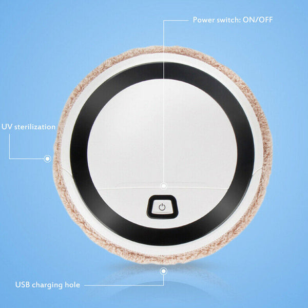 Smart Auto Robot Mopping Mop Machine Cleaning Floor Carpet Sweeper USB charging