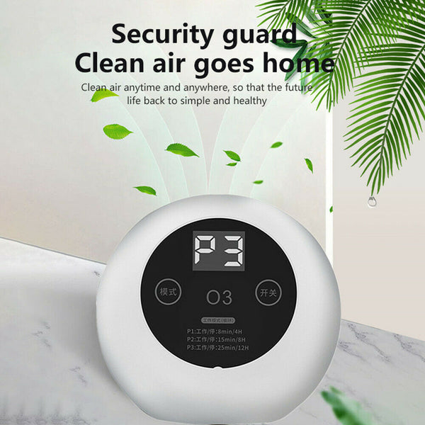 Ozone Generator Air Purifier Odor Smoke Eliminator Disinfection Sterilization