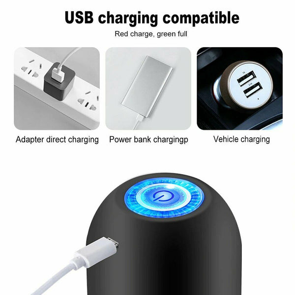 Automatic Auto Electric Drink Water Dispenser USB Smart Gallon Pump Jug Cooler