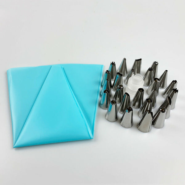 Icing Piping Cream Pastry Bag Nozzle DIY Decorating Baking Cake Cupcake Cookie