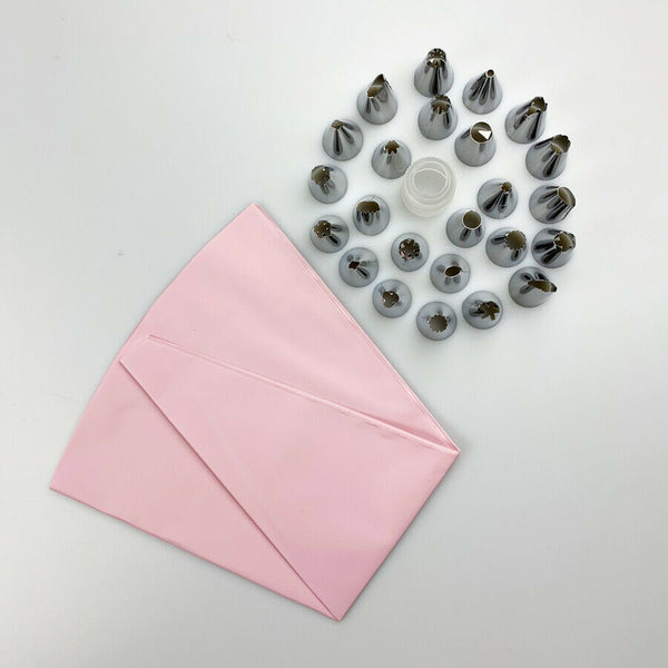 Icing Piping Cream Pastry Bag Nozzle DIY Decorating Baking Cake Cupcake Cookie