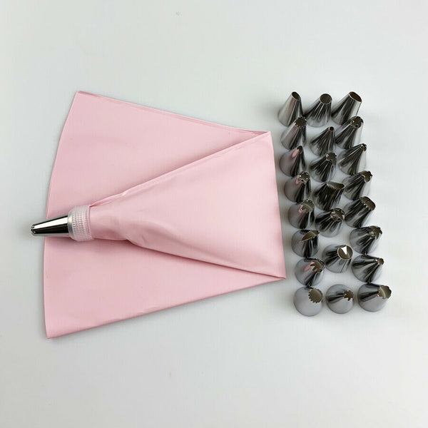 Icing Piping Cream Pastry Bag Nozzle DIY Decorating Baking Cake Cupcake Cookie
