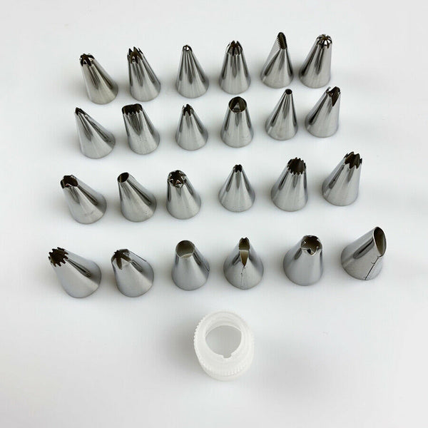 Icing Piping Cream Pastry Bag Nozzle DIY Decorating Baking Cake Cupcake Cookie