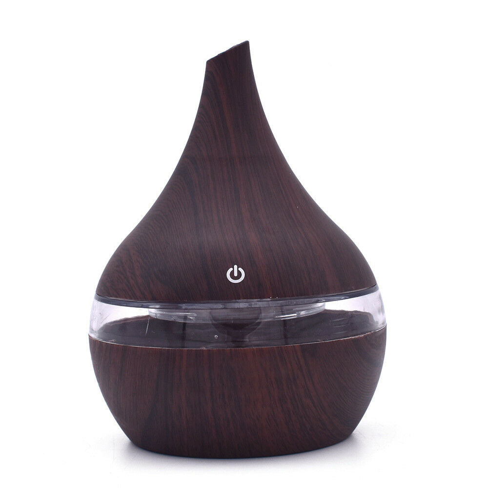 Oil Diffuser Air Humidifier Purifier LED Colorful Ultrasonic Aroma Aromatherapy