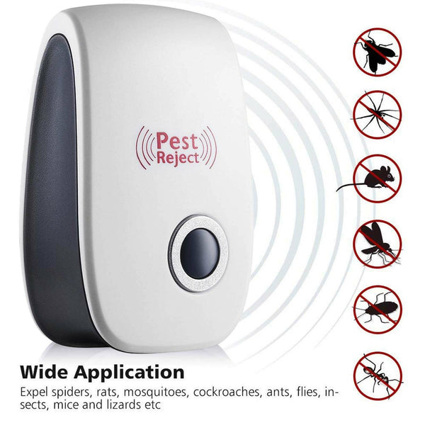 3X Ultrasonic Pest Mouse Mice Repeller Anti Mosquito Bug Insect Cockroach Killer