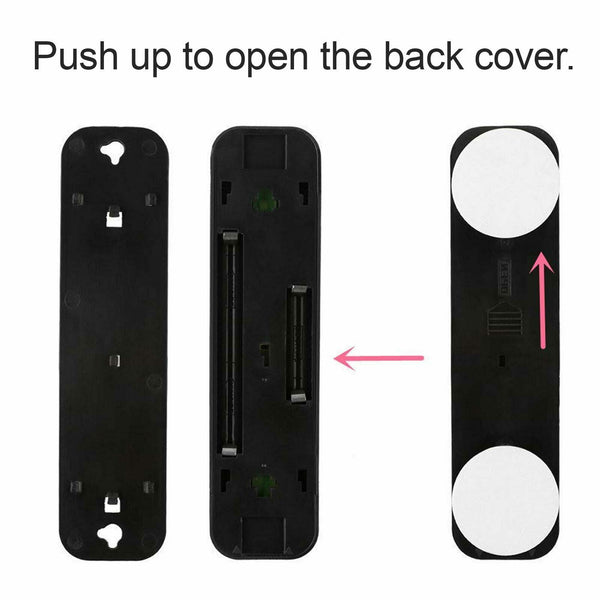 4X LED Strip Push Light Lights Sticker Battery Stick ON Kitchen Cupboard Shed