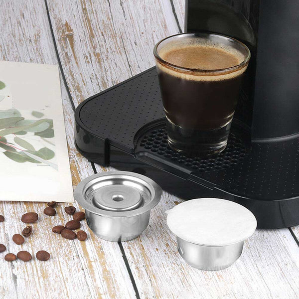 Reusable Stainless Steel Coffee Filter Refillable Capsule Cup For BNV Vertuo