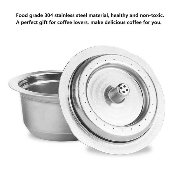 Reusable Stainless Steel Coffee Filter Refillable Capsule Cup For BNV Vertuo