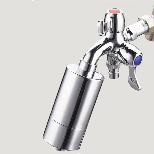 2X Shower Head Filter Hard Water Softener Remove Chlorine Purifier Universal