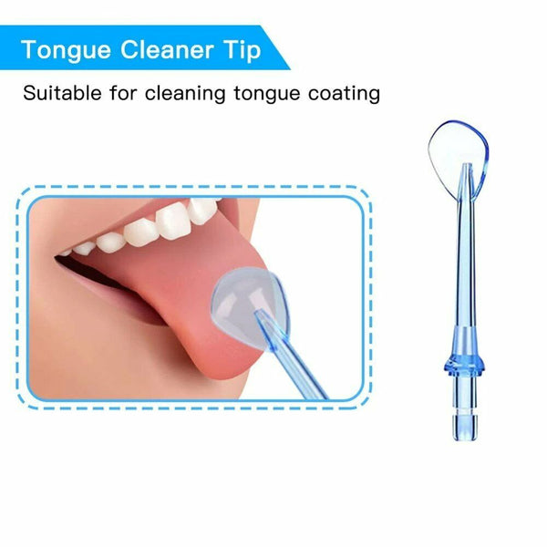 Oral Irrigator USB Rechargeable Dental Water Clean Teeth Tooth Cleaner Jet Tips