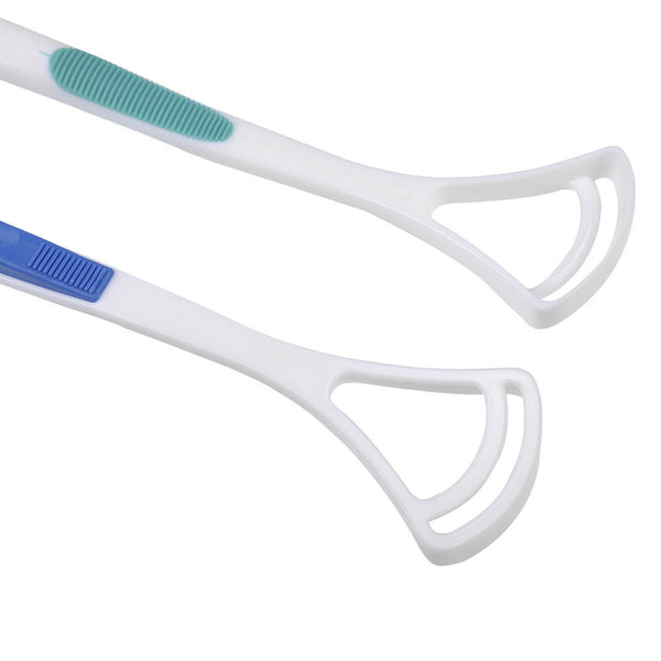6X Soft Tongue Brush Oral Health Care Cleaner Scraper Dental Mouth Hygiene Clean