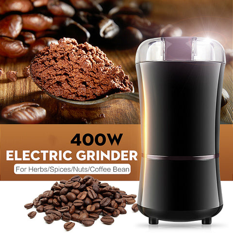 Coffee Bean Mill Grinder Herbs Spices Cereals Nuts Grain Grinding Miller Machine