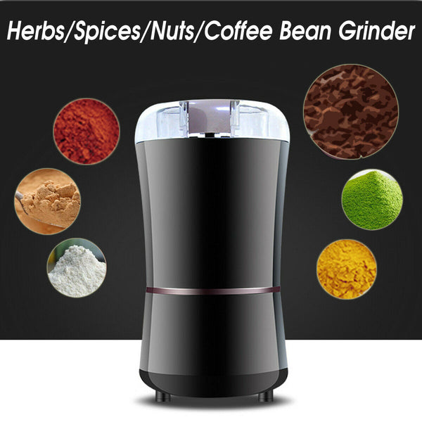 Coffee Bean Mill Grinder Herbs Spices Cereals Nuts Grain Grinding Miller Machine
