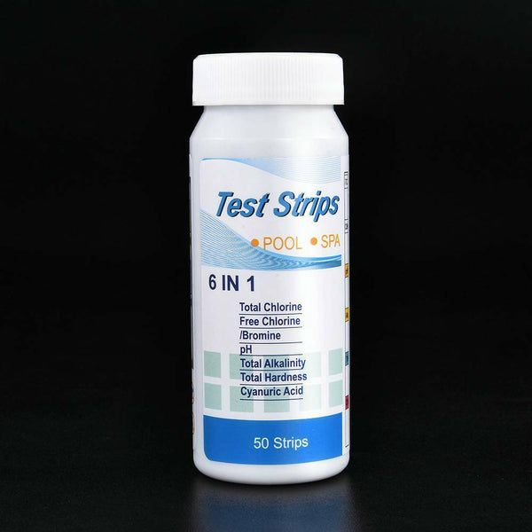 Home Swimming Pool Test Strip Paper Chlorine pH Alkalinity Water Hardness Tester