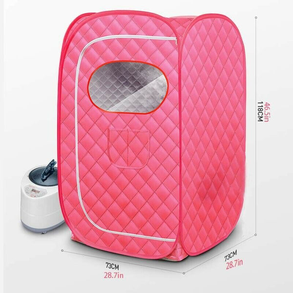 Steam Sauna SPA Room Home Slim Bath Folding Keep Fit Weight Loss Detox Therapy