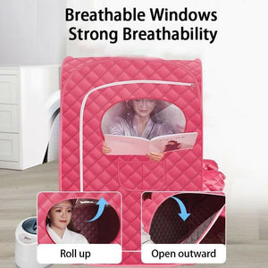 Steam Sauna SPA Room Home Slim Bath Folding Keep Fit Weight Loss Detox Therapy