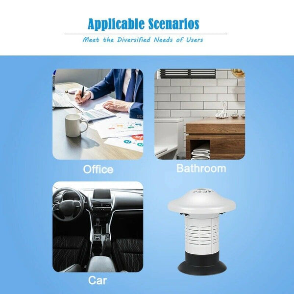 Cigarette Smoke Air Purifier Ashtray Filter Air Cleaner Home Dust Odor Remover