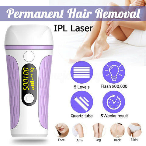 Flash Laser Bikini Hair Removal Shaver Facial Face Body Leg Skin Care