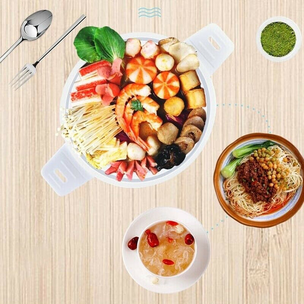 Fold Electric Cooker Portable Foldable Silicone Heating Travel Pan Hot Pot