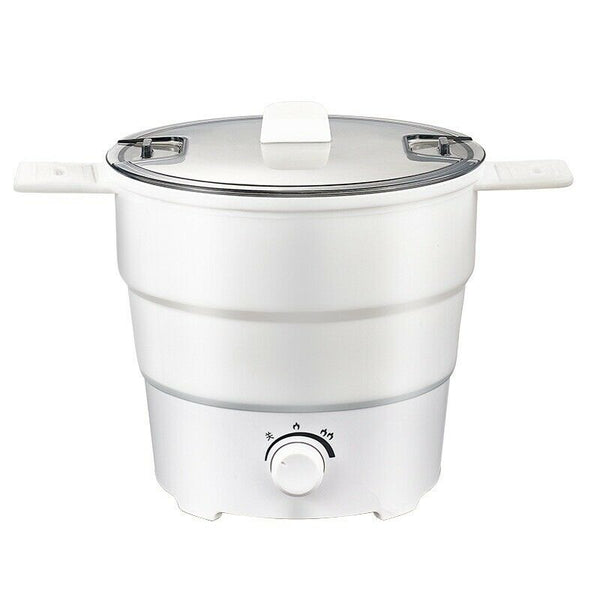 Fold Electric Cooker Portable Foldable Silicone Heating Travel Pan Hot Pot