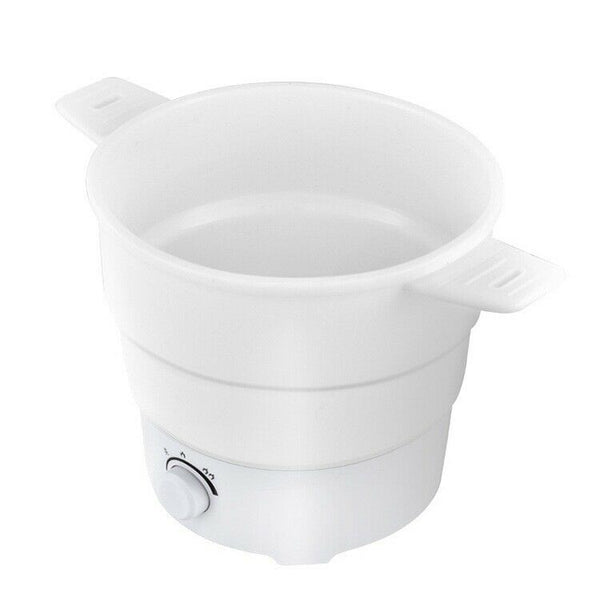 Fold Electric Cooker Portable Foldable Silicone Heating Travel Pan Hot Pot