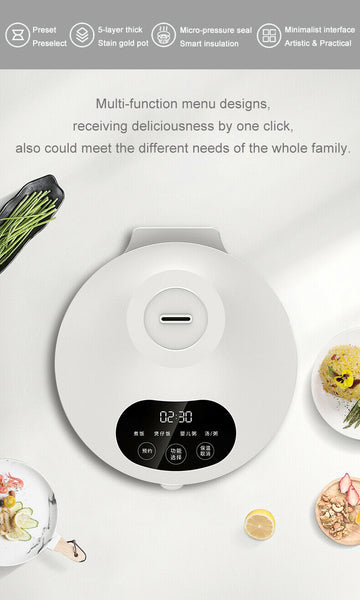 Smart Trendy Small Portable Travel Electric Mini Rice Porridge Electric Cooker