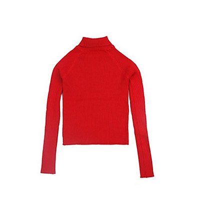Women Autumn Long Sleeve Slim Jumper Knit Turtleneck Basic Sweater Casual Tops
