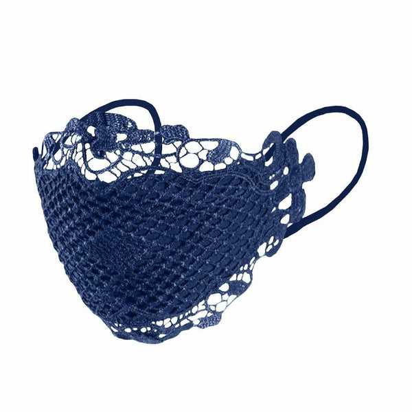 10 Sexy Elegant Ladies Washable Reusable Face Mask Covering Lace Effect Facemask