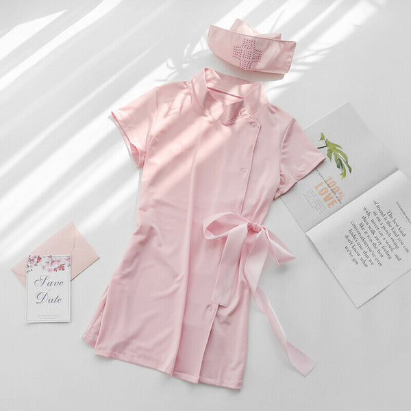 Sexy Nurse Role Play Outfit Fancy Lingerie Dress Uniform Cosplay Costume Gift
