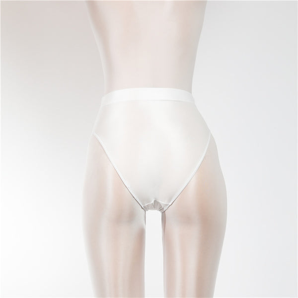 3X Elasticity Smooth Ultra thin fabric Light Shiny Color See Through Women Underwear Underpants