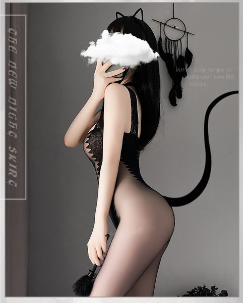 Women Nightgown Sexy tube top  Deep V open crotch Sleepwear Lace Teddy Dress jumpsuit Babydoll Nightwear