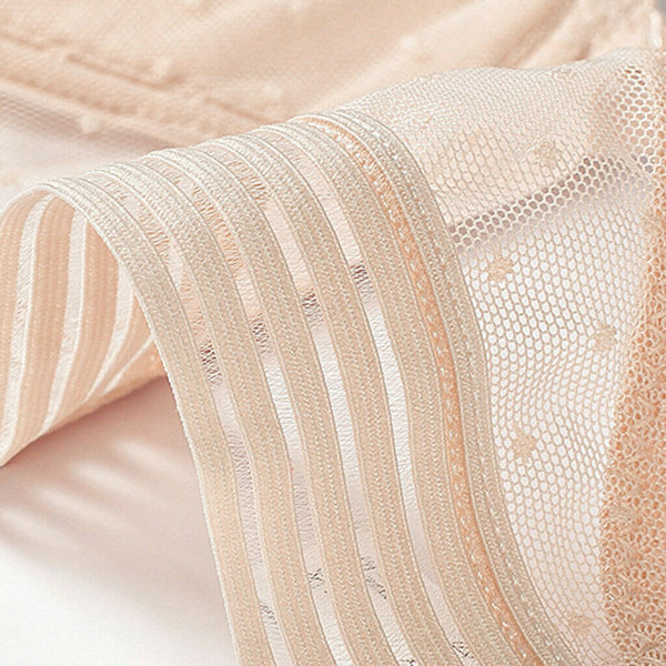 Sexy Women Deep U Low Back Wireless Lifting Cup Push up Lace Bra