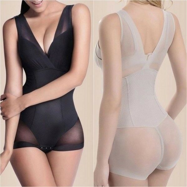 Women Full Body Shaper BodySuit Corset Slimming Seamless Shapewear Tummy Waist Cincher