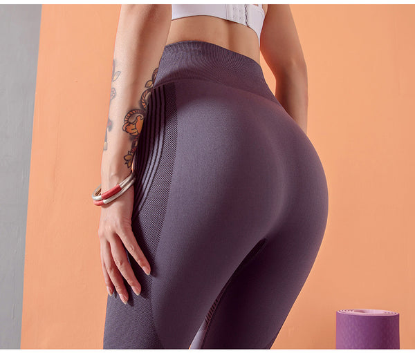 Sexy Women Breathable Women Fitness Running Yoga Workout High Waist Running Gym wear Legging Pants