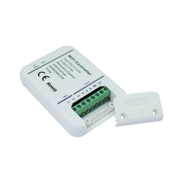 DC Wireless Wifi LED Strip RGB W Controller For IOS Apple Android Phone App Apps