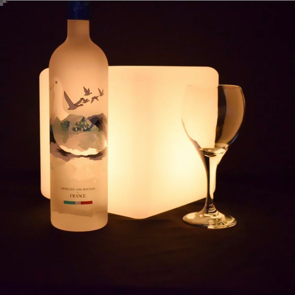 20CM Waterproof LED Dimmable Light 16 RGB Color Changing Cube For Kids Children