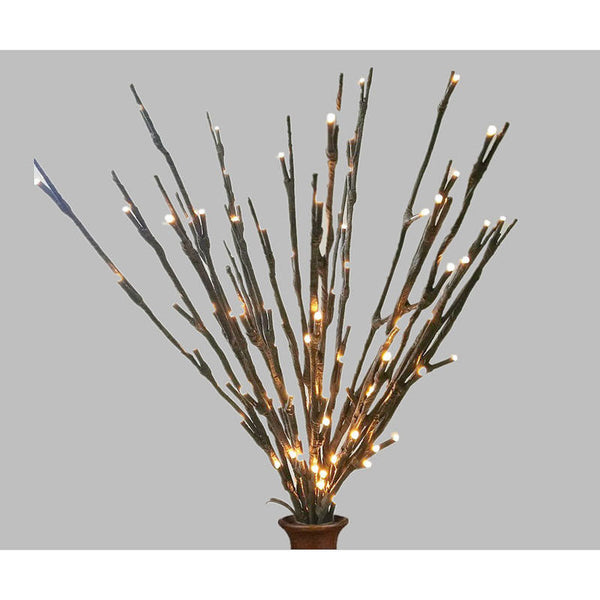 3V 20 LED Warm White Lights Willow Twig Lighted Branch For Home Decoration 80CM