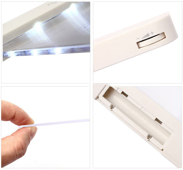 New Portable LED Read Panel Light Book Reading Lamp Night Vision For Travel