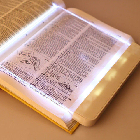 New Portable LED Read Panel Light Book Reading Lamp Night Vision For Travel