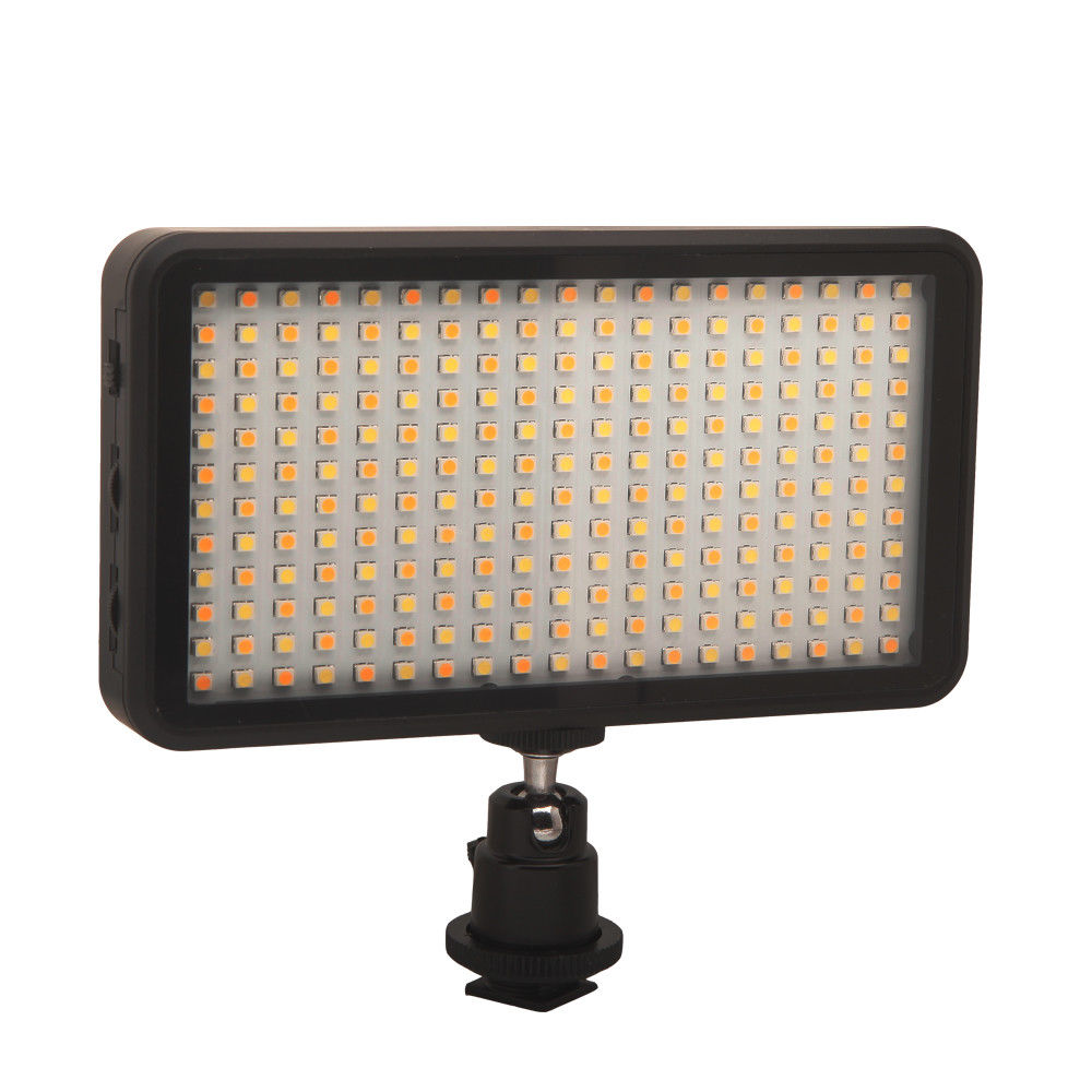 Photo Portable 228 LED Video Light Lamp Panel Dimmable 2000LM 3200K/6000K