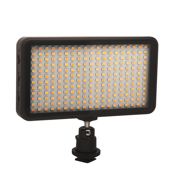 Photo Portable 228 LED Video Light Lamp Panel Dimmable 2000LM 3200K/6000K