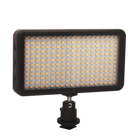 Photo Portable 228 LED Video Light Lamp Panel Dimmable 2000LM 3200K/6000K