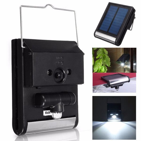 Portable Solar Powered LED Light Umbrella Tent Camping Garden Hiking Night Lamp