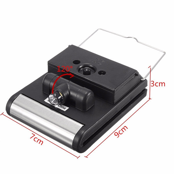 Portable Solar Powered LED Light Umbrella Tent Camping Garden Hiking Night Lamp