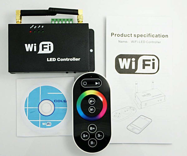 WiFi LED Controller IOS Android For RGB Color Light Strip 6803 1903 Custom Mode